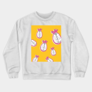 Simple Fruit fruity Dragon Fruit Summer Pattern Crewneck Sweatshirt